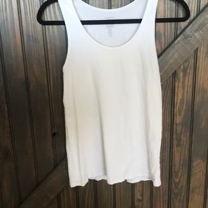 White Calvin Klein tank top